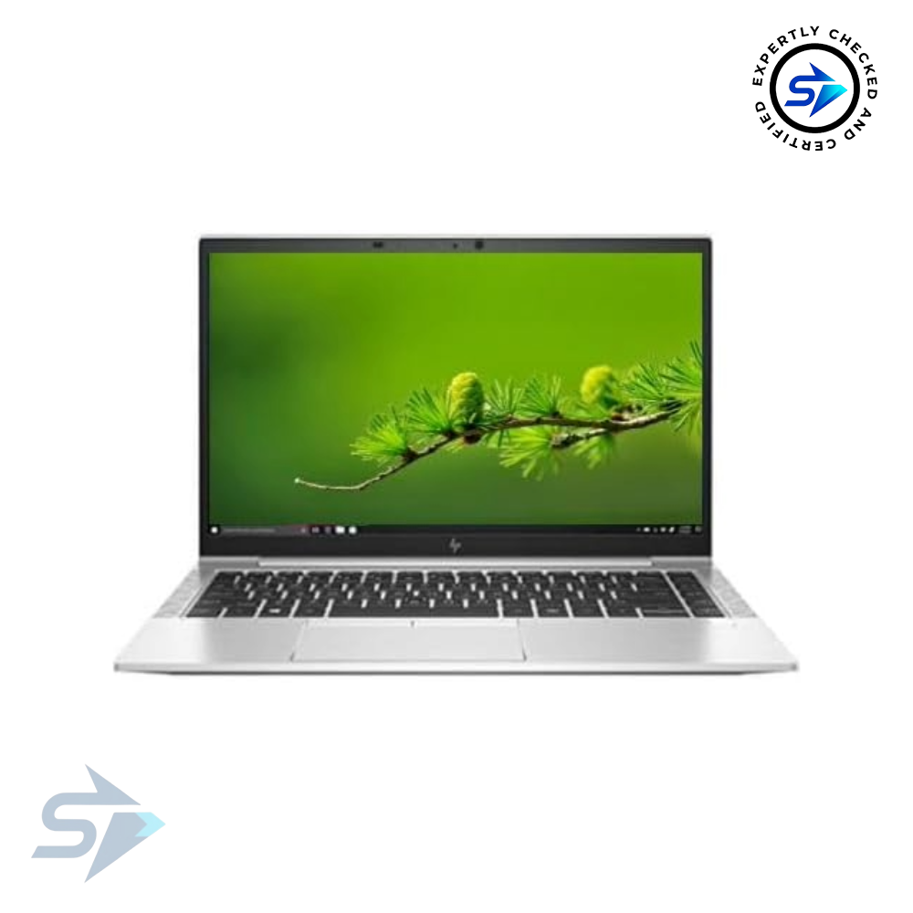 5440-Recovered (4) HP EliteBook 840 G7 14" i7 10th Gen 16GB 512GB SSD Silver - Image 1