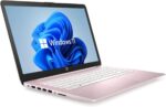 HP 14" HD Laptop, Windows 11, Intel Celeron Dual-Core Processor up to 2.60GHz, 4GB RAM, 64GB SSD, Webcam, Dale Pink - Image 2
