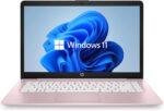 HP 14" HD Laptop, Windows 11, Intel Celeron Dual-Core Processor up to 2.60GHz, 4GB RAM, 64GB SSD, Webcam, Dale Pink - Image 4