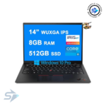 Lenovo ThinkPad X1 Carbon Gen 9 Business Laptop 14” WUXGA IPS (400 Nits) 11th Gen Intel 4-Core i5-1135G7 16GB RAM 512GB SSD Fingerprint Reader Backlit Thunderbolt Win11Pro Black
