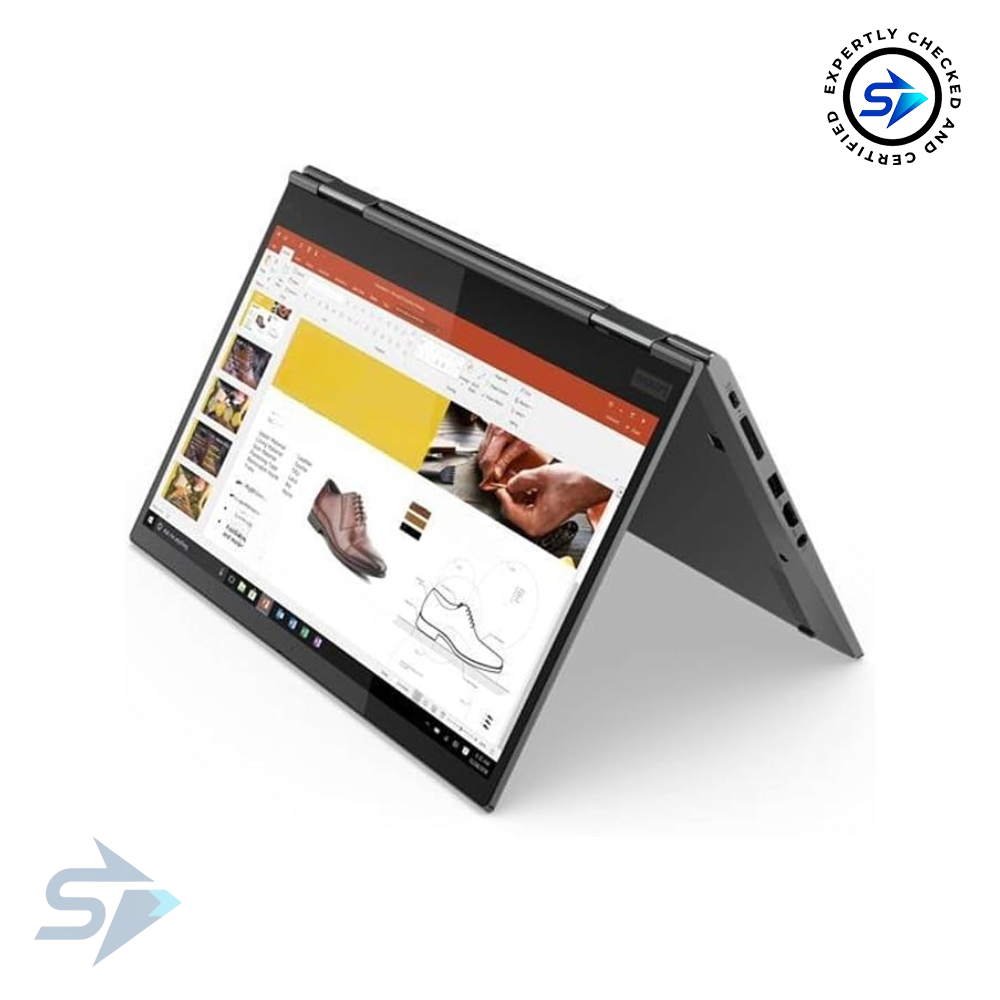 5440-Recovered (2) Lenovo ThinkPad X1 Yoga Gen 4 2-in-1 Laptop | 14" 1920x1080 FHD | Core i5-8265U - 256GB SSD Hard Drive - 8GB RAM | 4 cores @ 3.9 GHz Win 10 Pro Black - Image 1